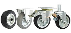 ruedas juegos de ruedas para dispositivos de transporte interior para carros de almacén Polonia
